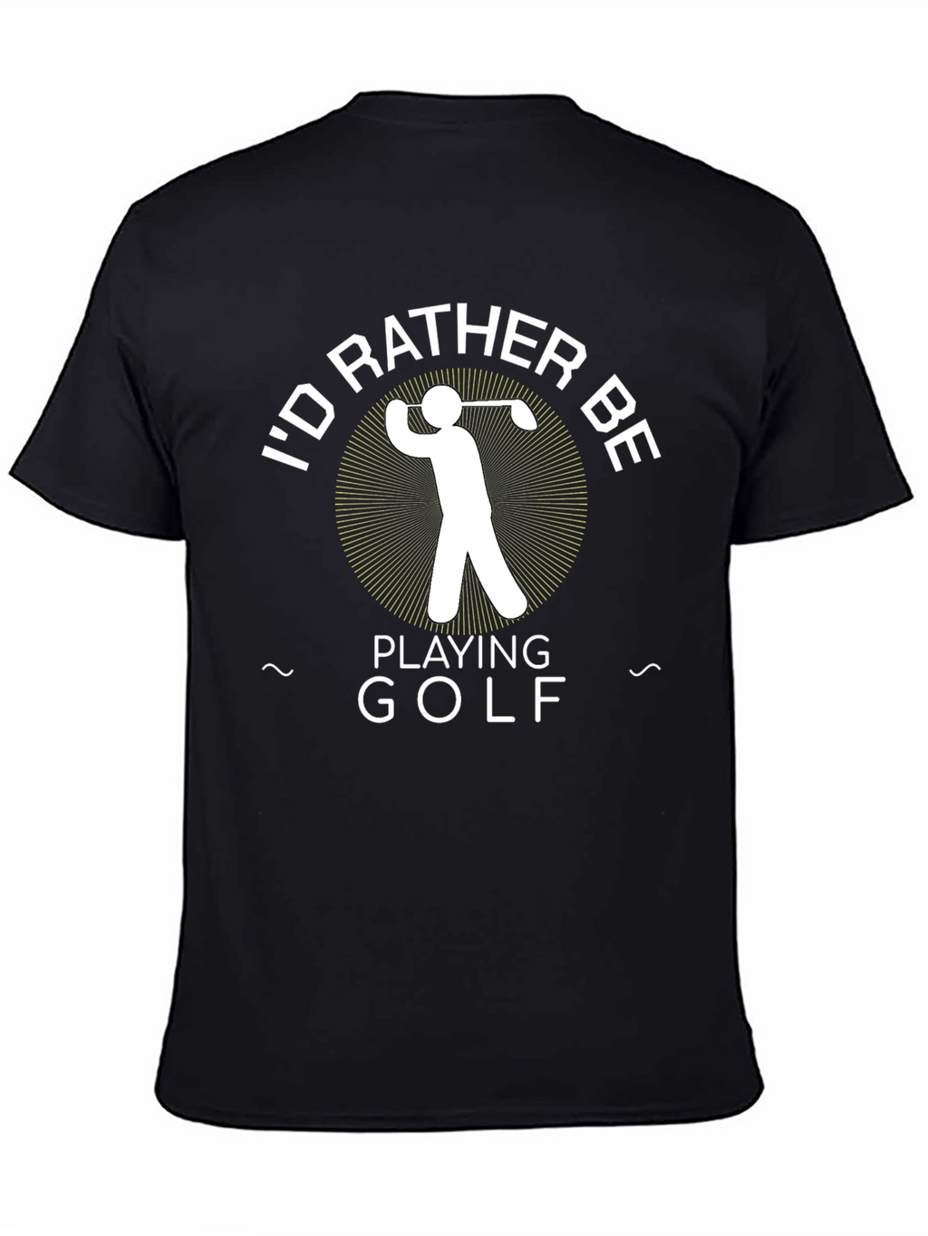 Golf Lovers Tee: Id Rather Be Playing Golf