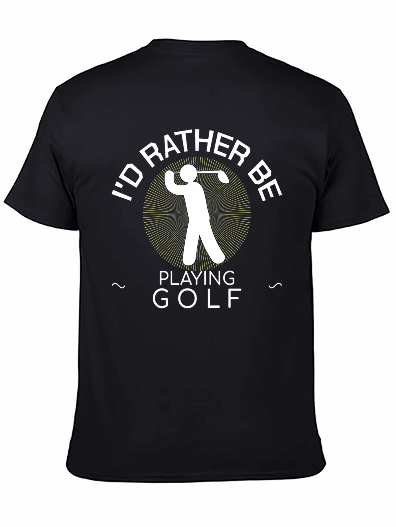 Golf Lovers Tee: Id Rather Be Playing Golf