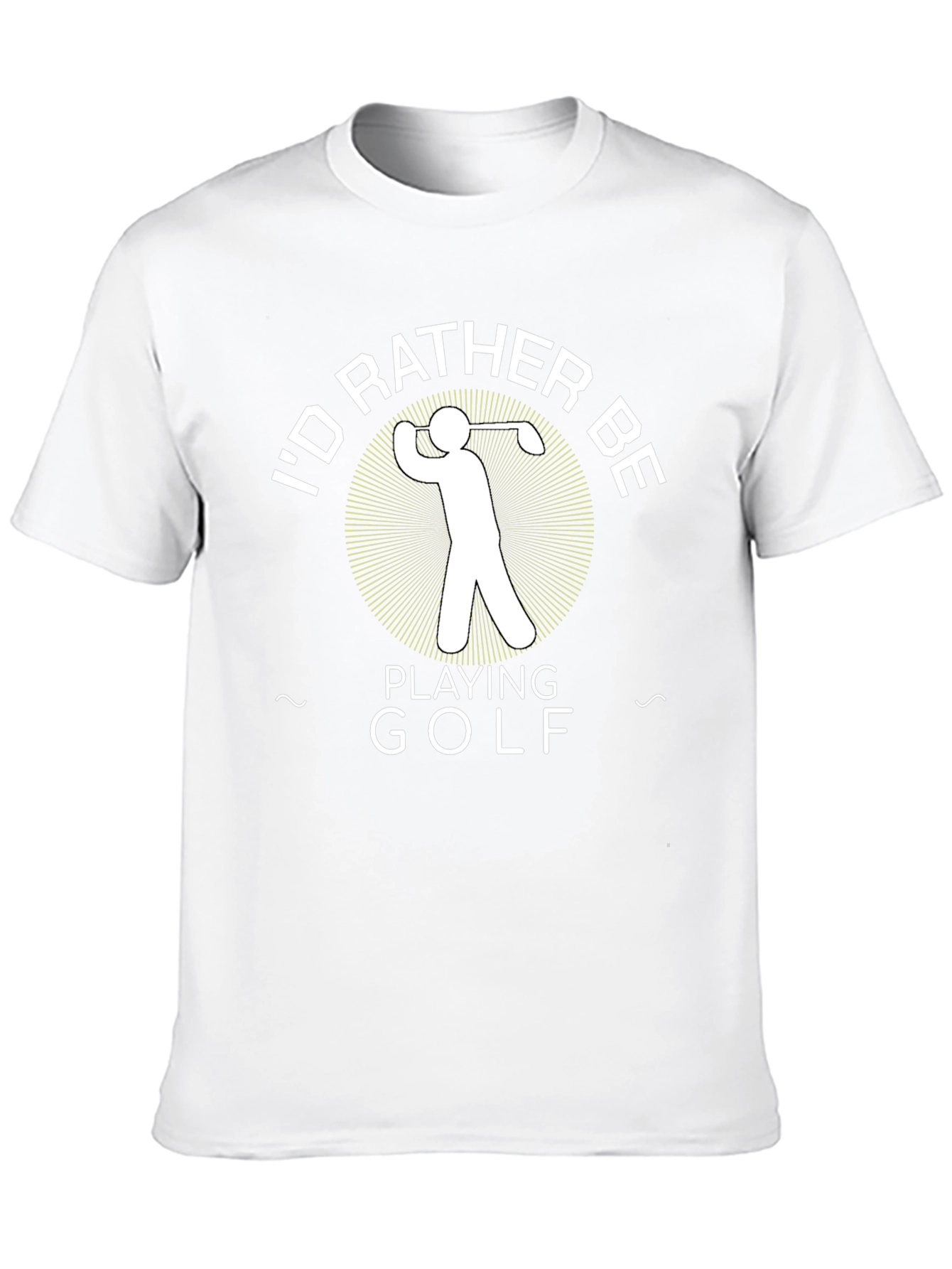 Golf Lovers Tee: Id Rather Be Playing Golf