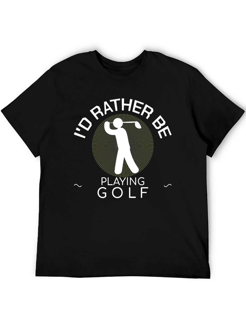 Golf Lovers Tee: Id Rather Be Playing Golf