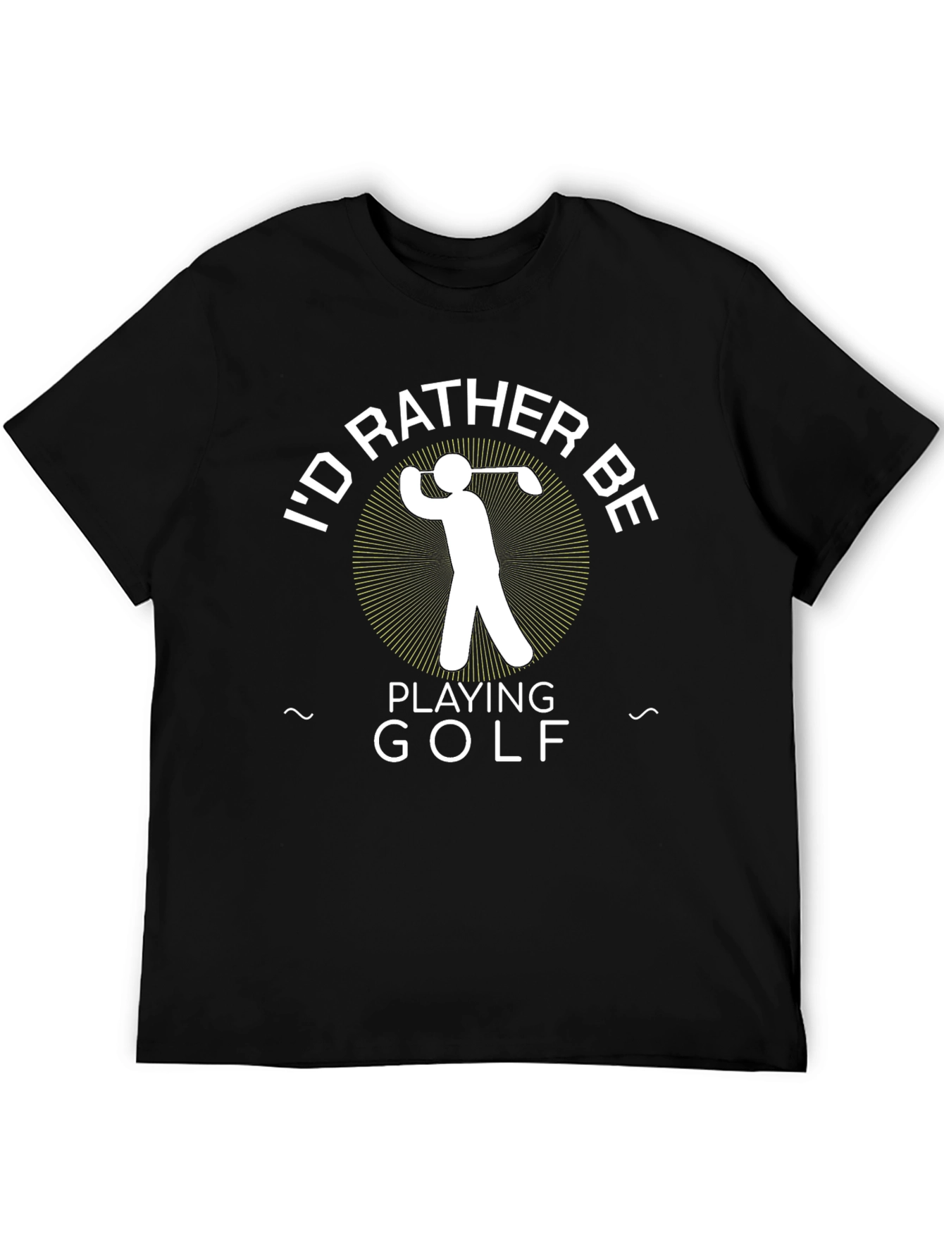 Golf Lovers Tee: Id Rather Be Playing Golf