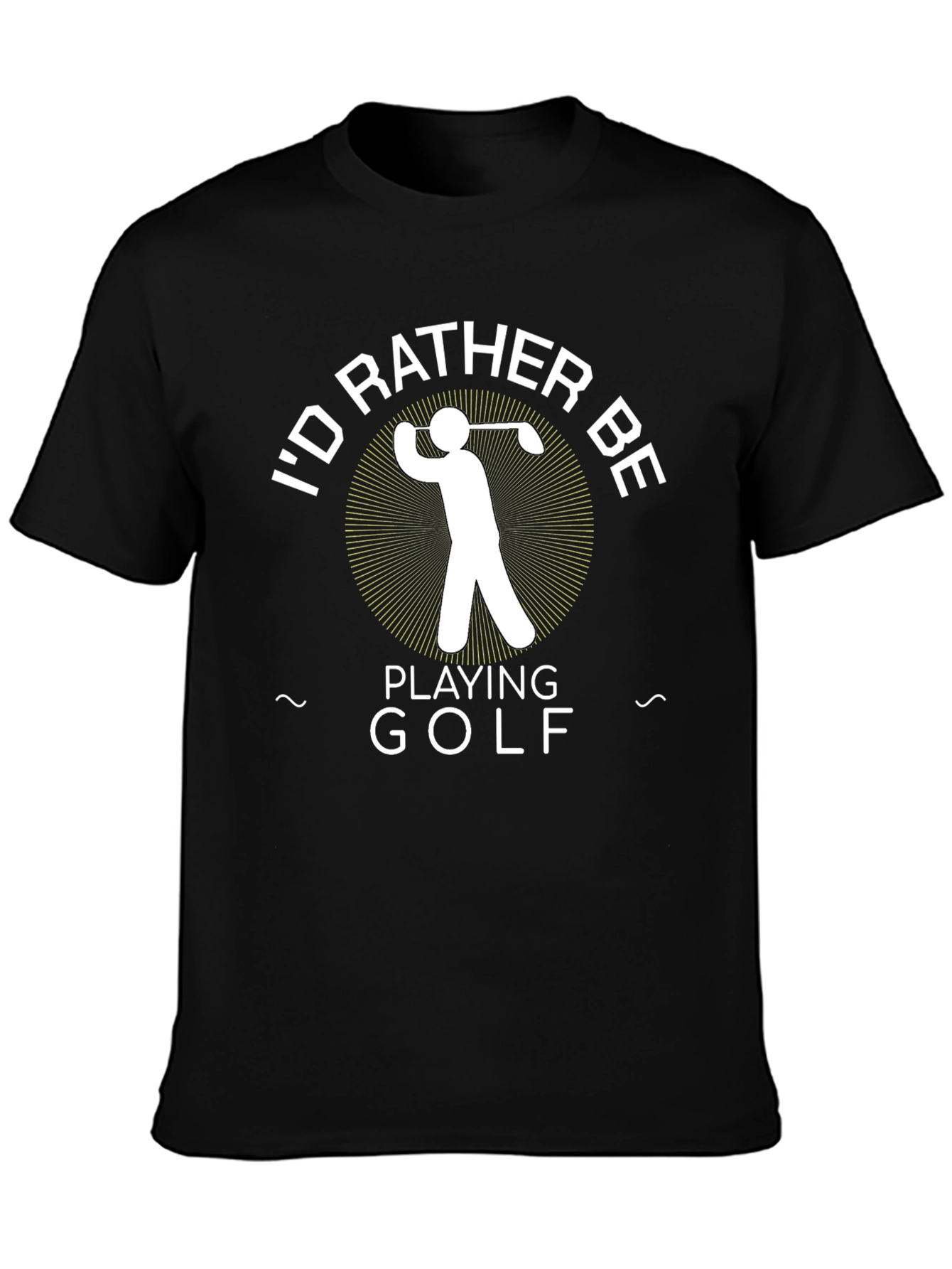 Golf Lovers Tee: Id Rather Be Playing Golf