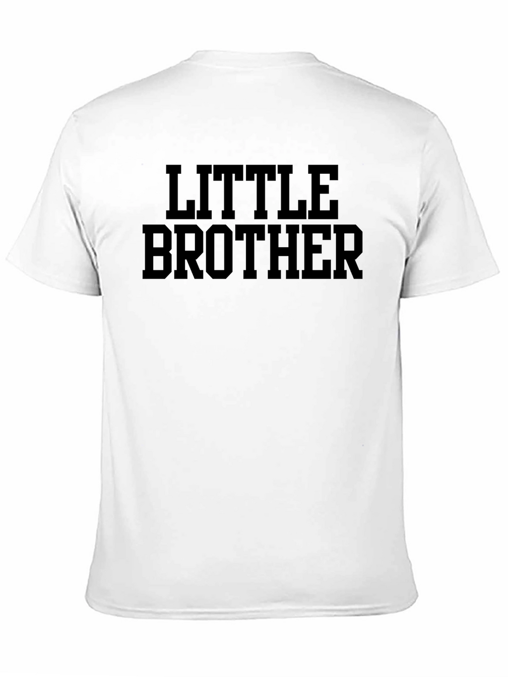 Little Brother T-Shirt - Black Cotton Blend Tee