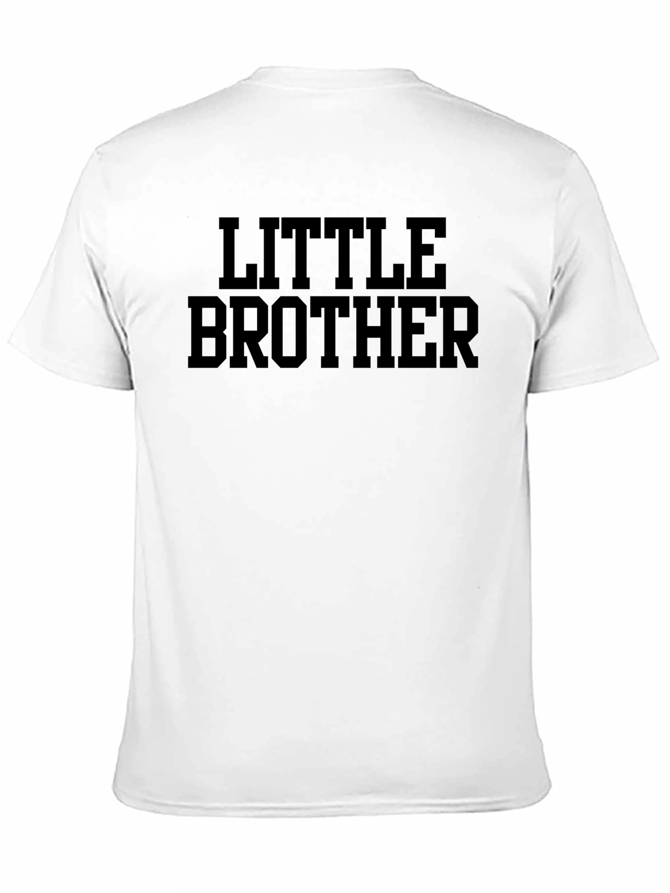 Little Brother T-Shirt - Black Cotton Blend Tee