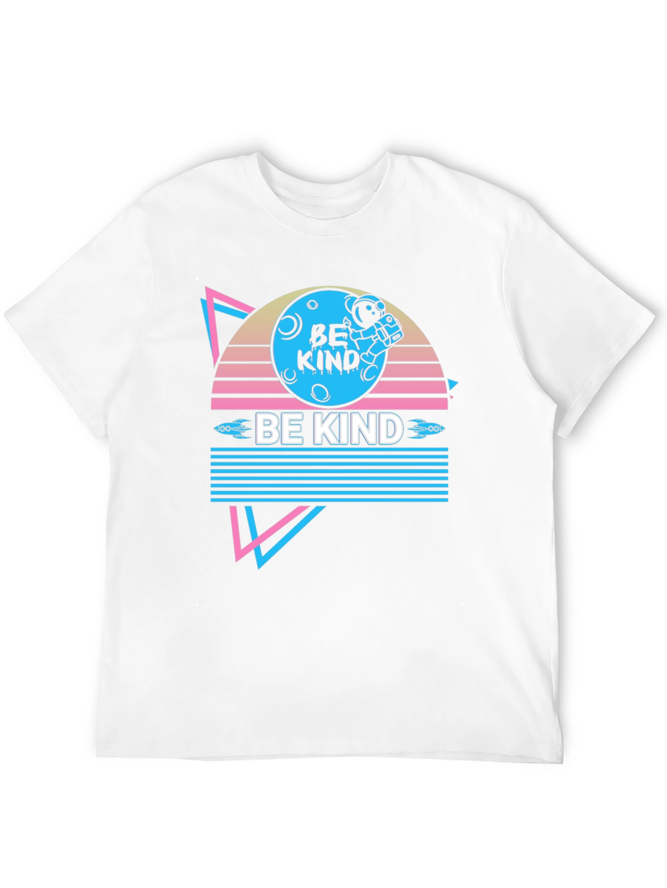 Retro Be Kind Astronaut T-Shirt