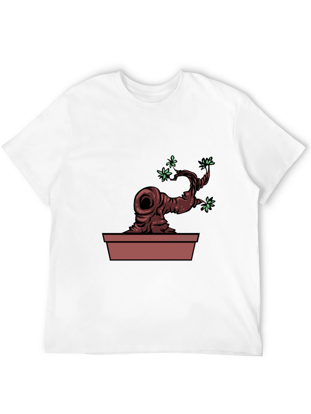 Bonsai Tree Graphic Tee - Unique Nature Design