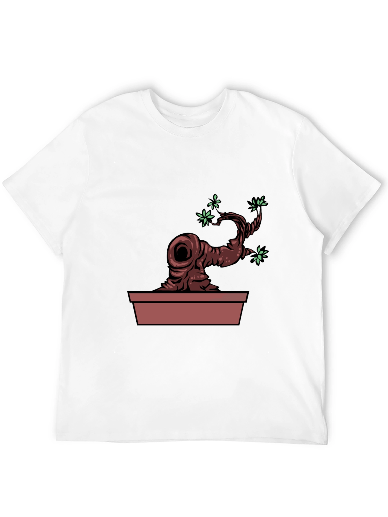 Bonsai Tree Graphic Tee - Unique Nature Design