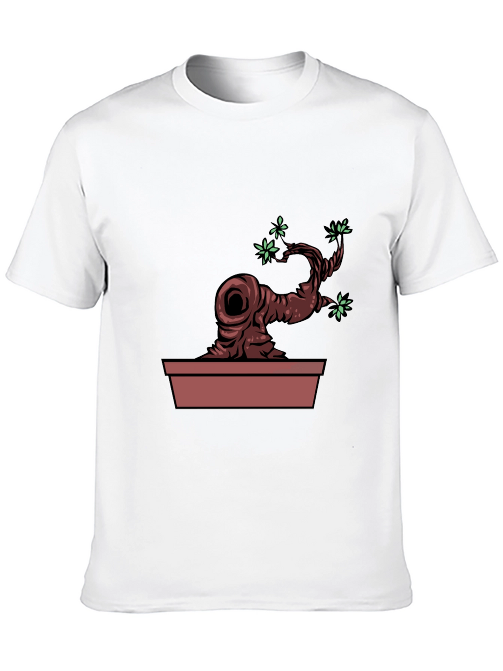 Bonsai Tree Graphic Tee - Unique Nature Design