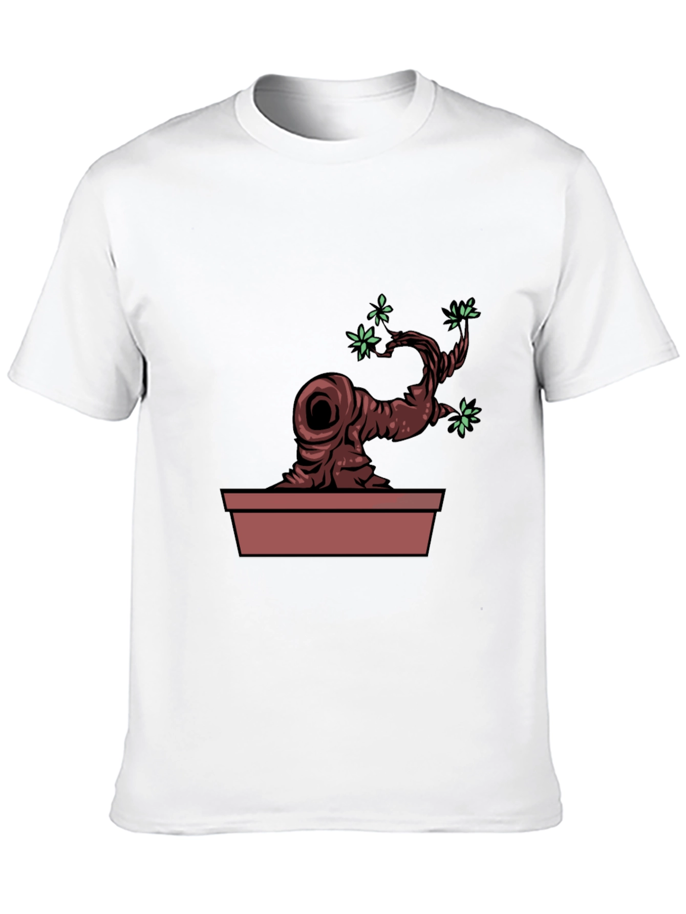 Bonsai Tree Graphic Tee - Unique Nature Design