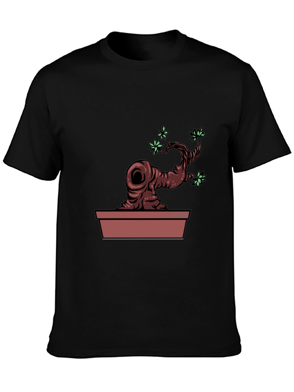 Bonsai Tree Graphic Tee - Unique Nature Design
