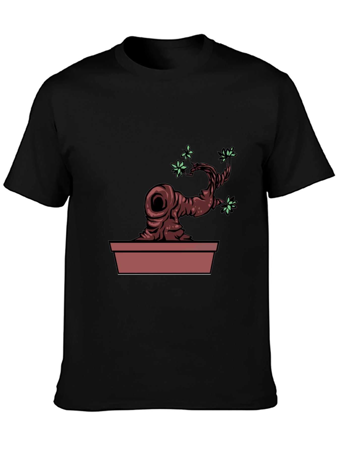 Bonsai Tree Graphic Tee - Unique Nature Design