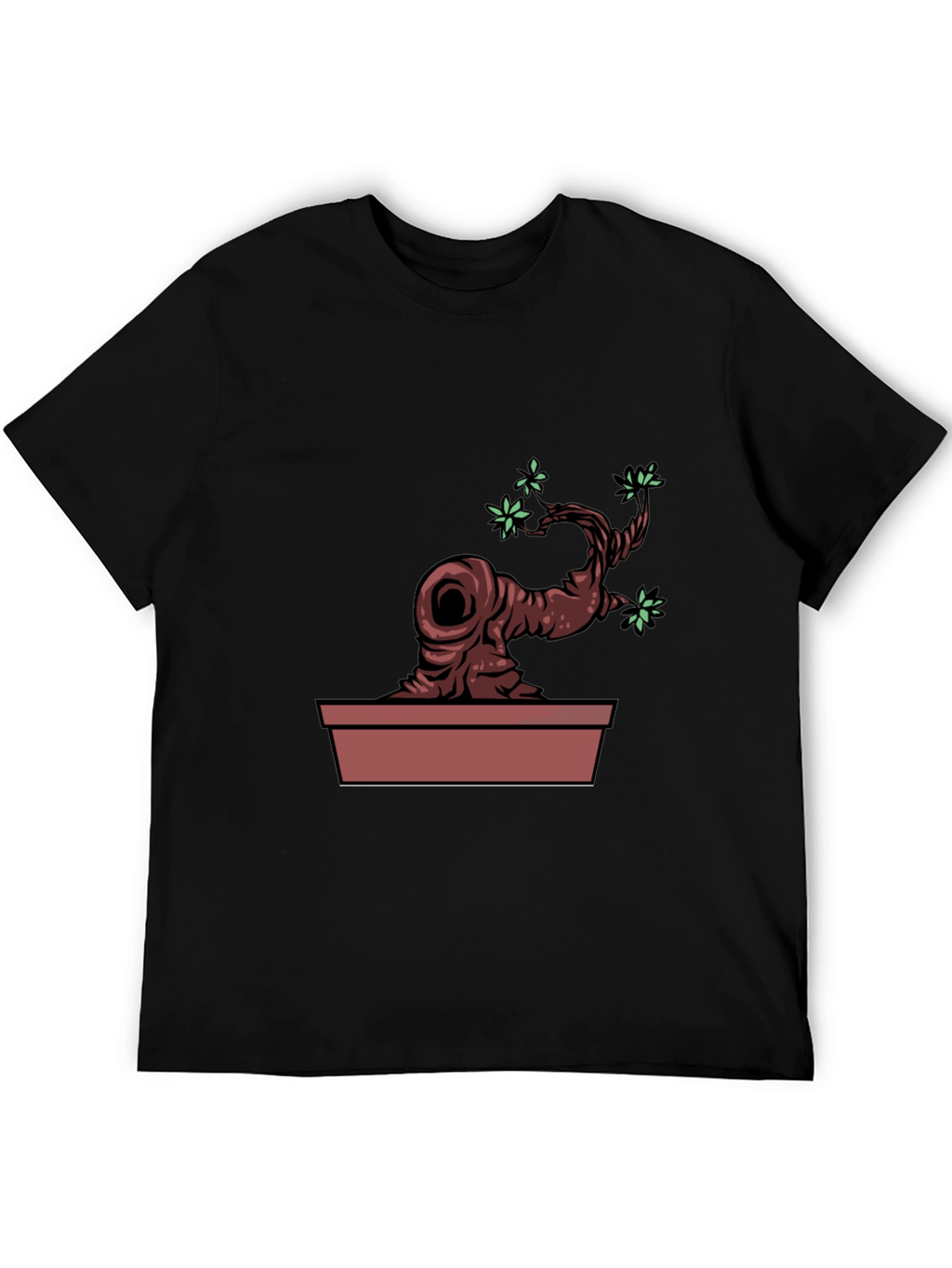 Bonsai Tree Graphic Tee - Unique Nature Design