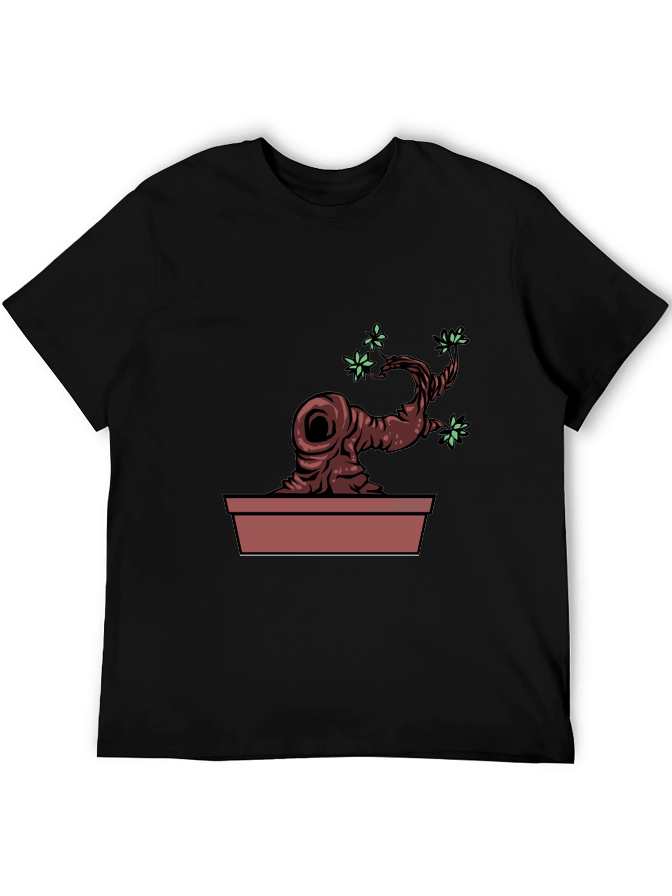Bonsai Tree Graphic Tee - Unique Nature Design