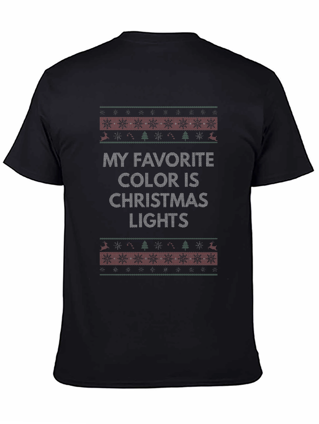 Christmas Lights T-Shirt - Holiday Festive Tee