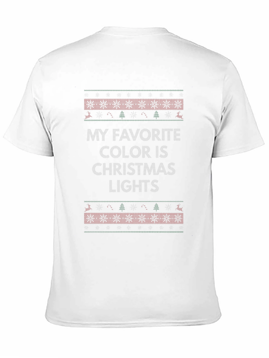 Christmas Lights T-Shirt - Holiday Festive Tee