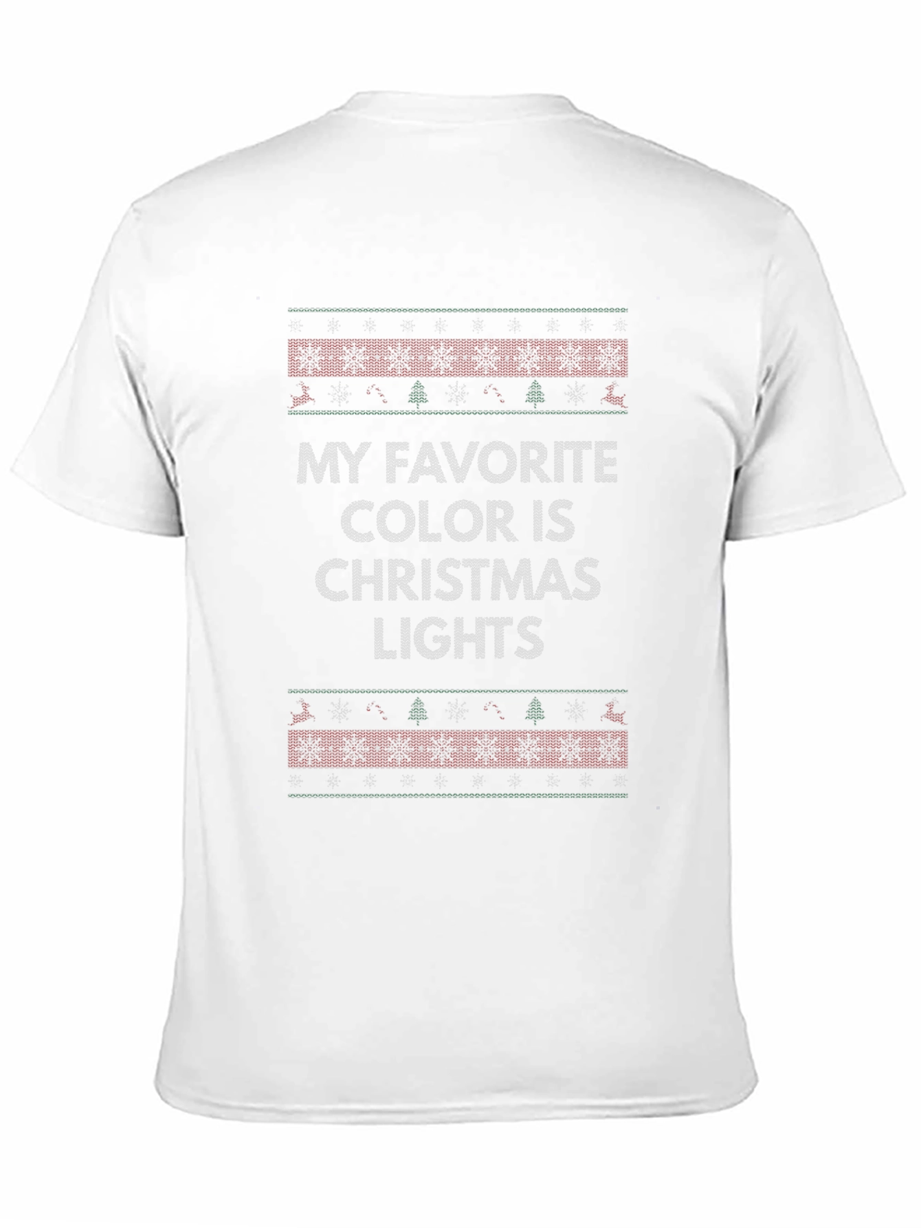 Christmas Lights T-Shirt - Holiday Festive Tee