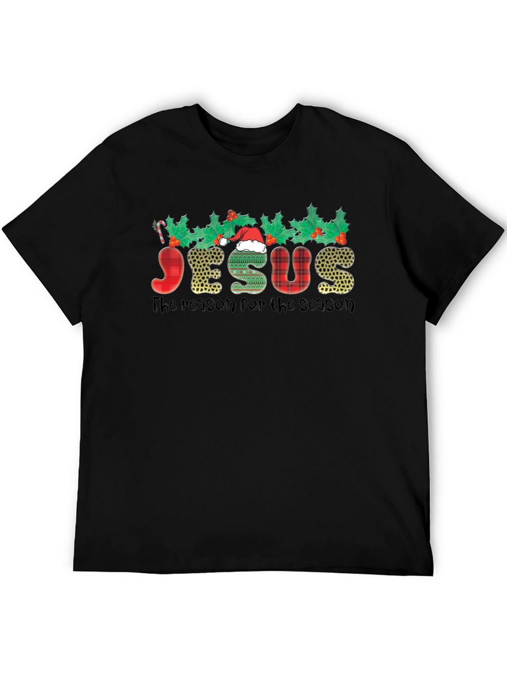 Festive Jesus Holiday T-Shirt
