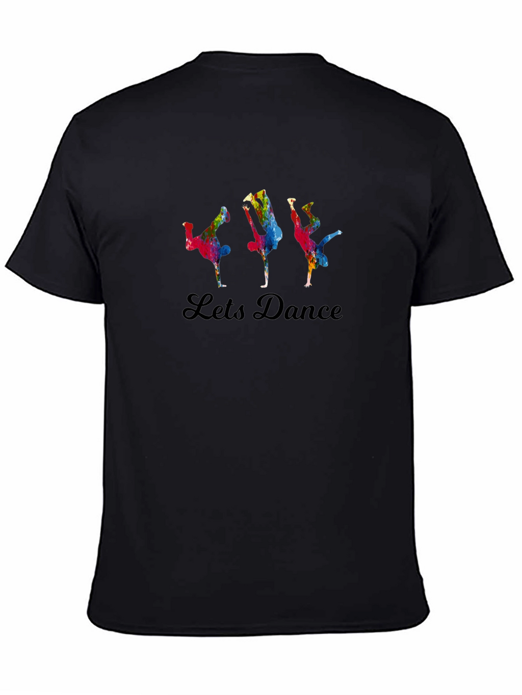 Lets Dance Graphic T-Shirt - Black