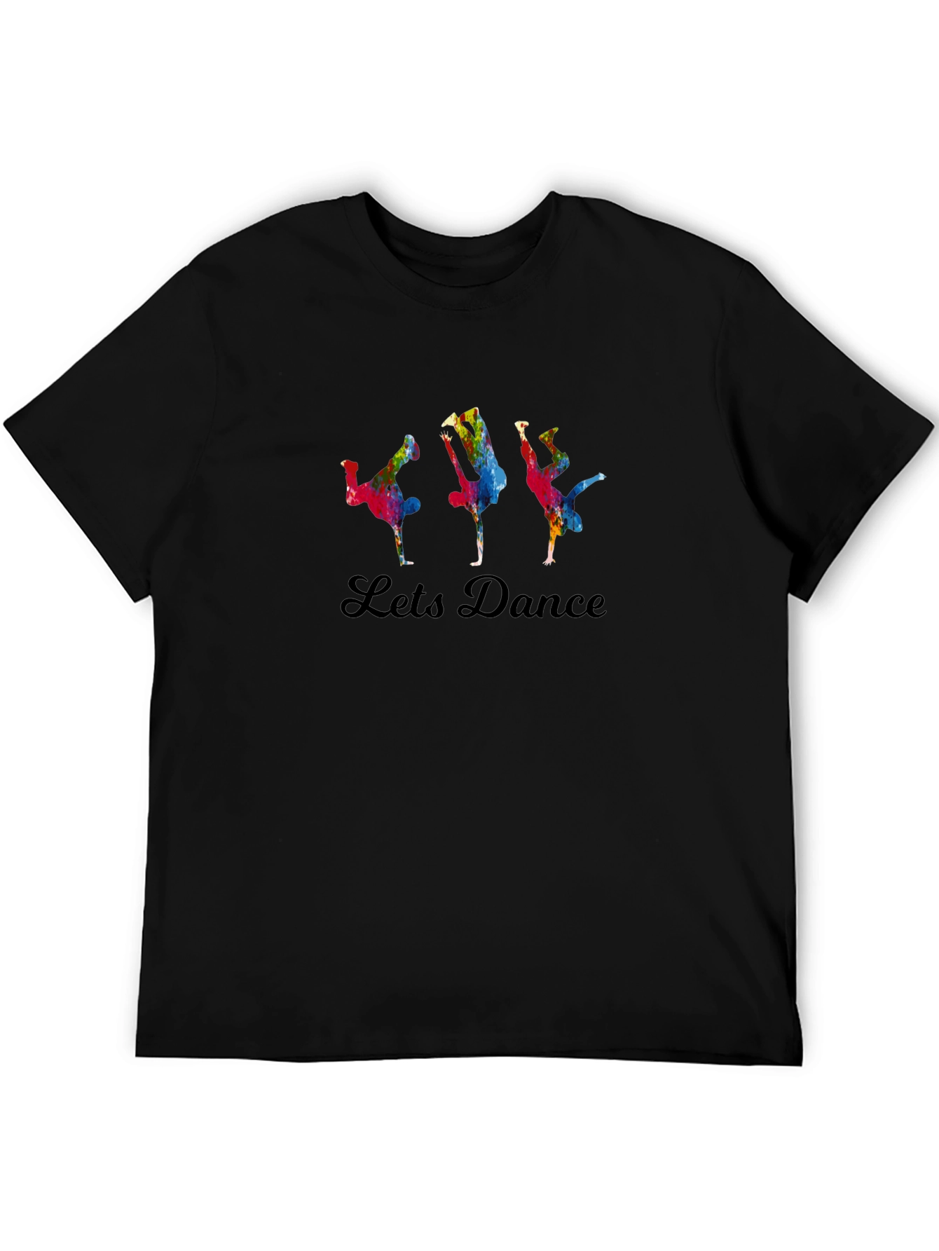 Lets Dance Graphic T-Shirt - Black