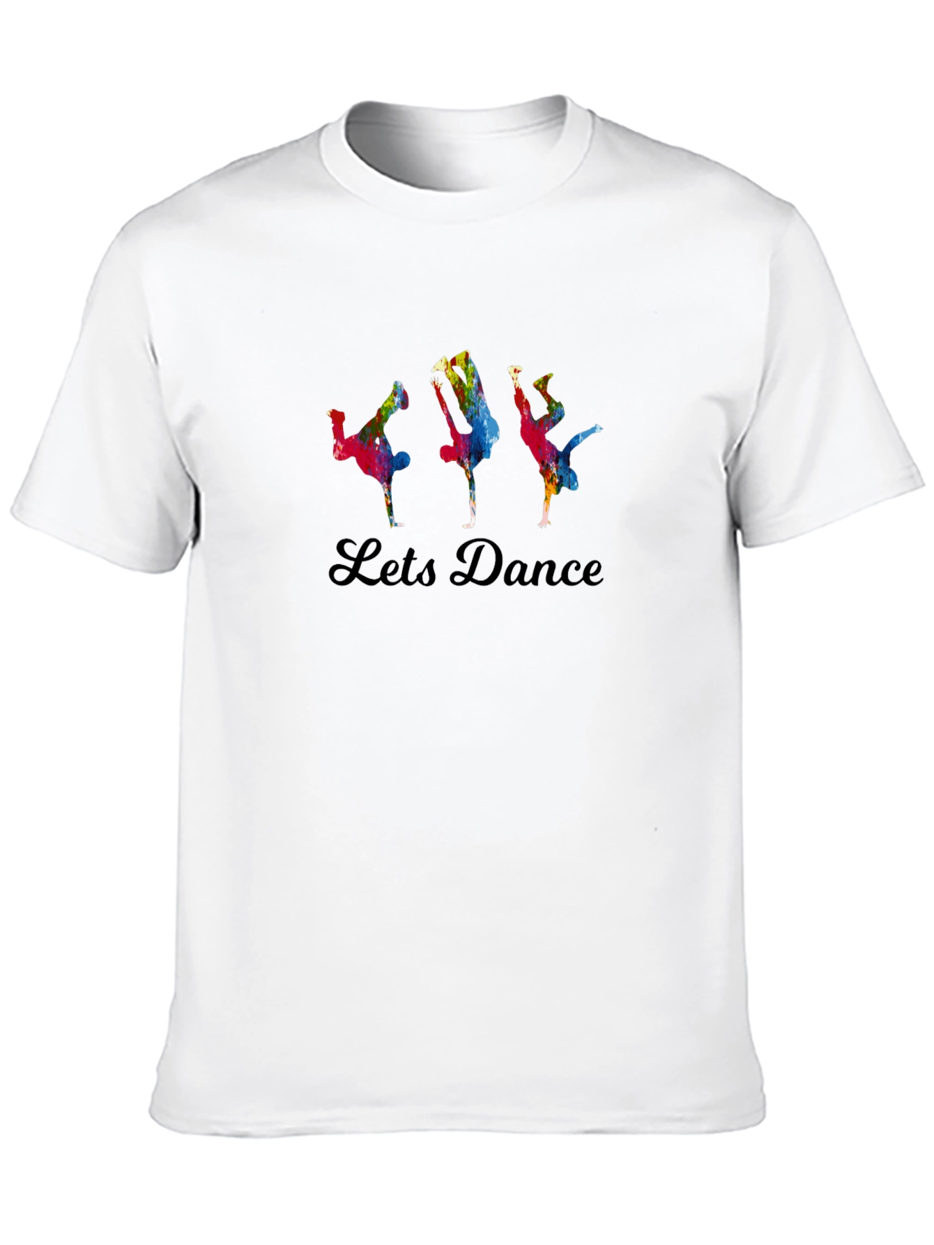 Lets Dance Graphic T-Shirt - Black