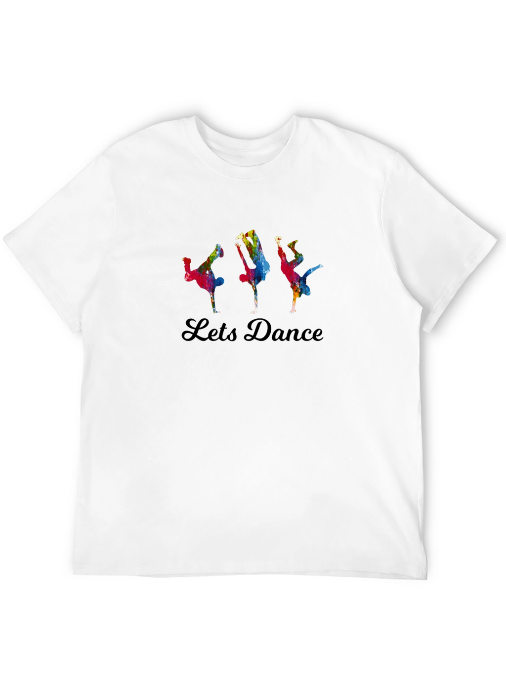 Lets Dance Graphic T-Shirt - Black