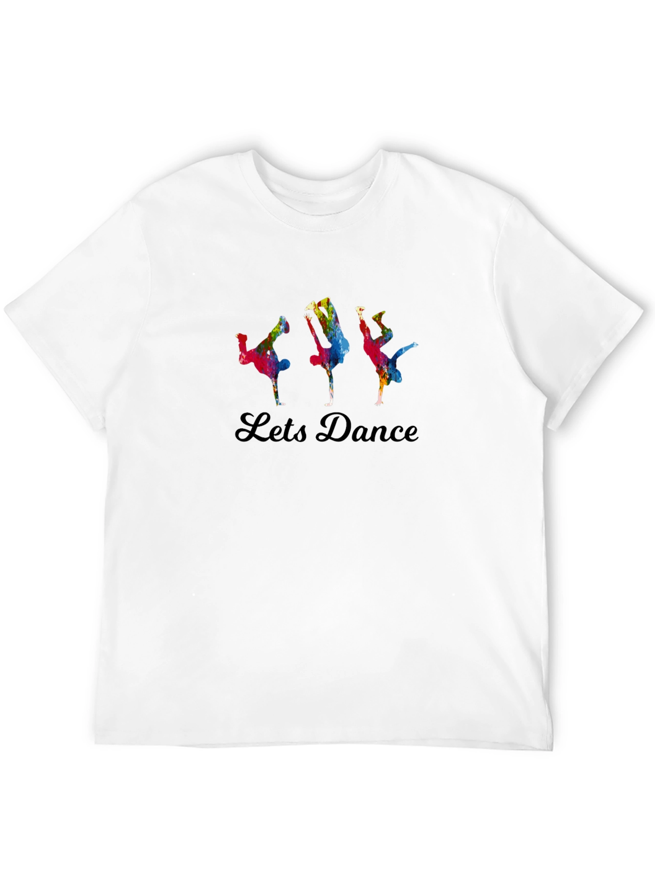 Lets Dance Graphic T-Shirt - Black