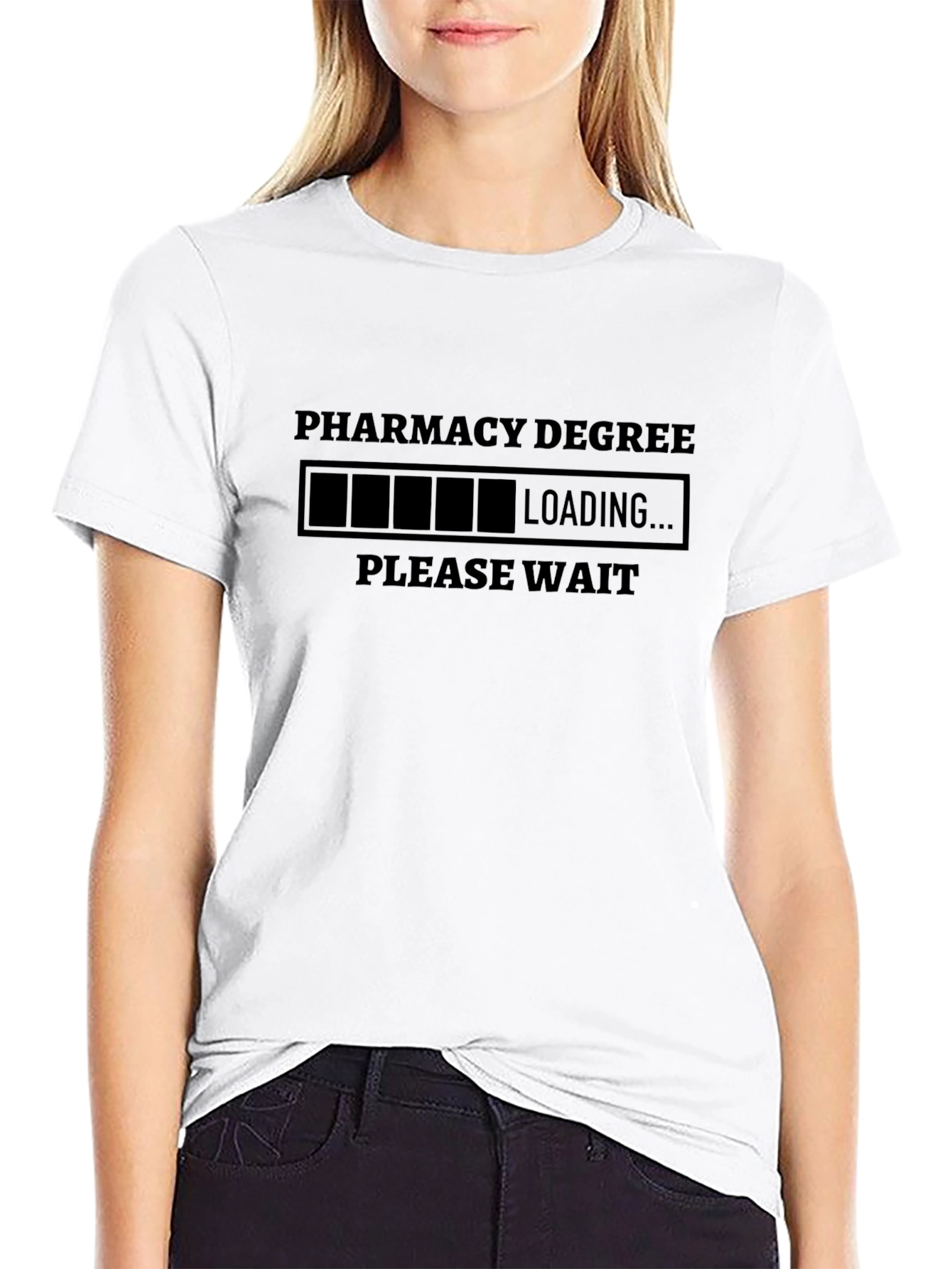 Pharmacy Degree Loading T-Shirt