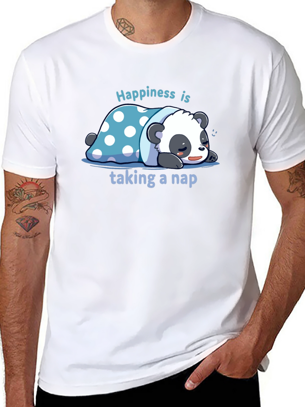 Cute Panda Nap T-Shirt