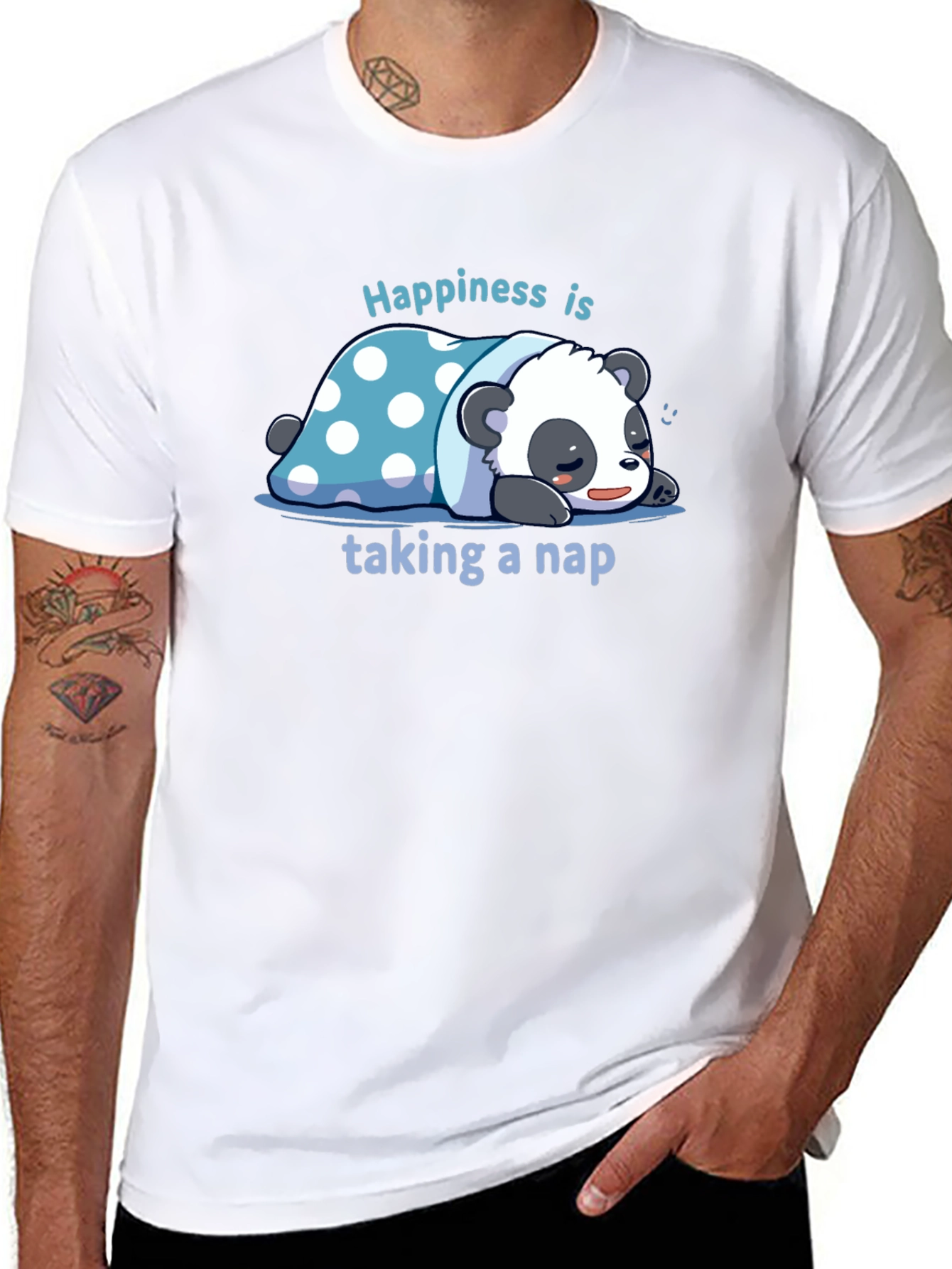 Cute Panda Nap T-Shirt