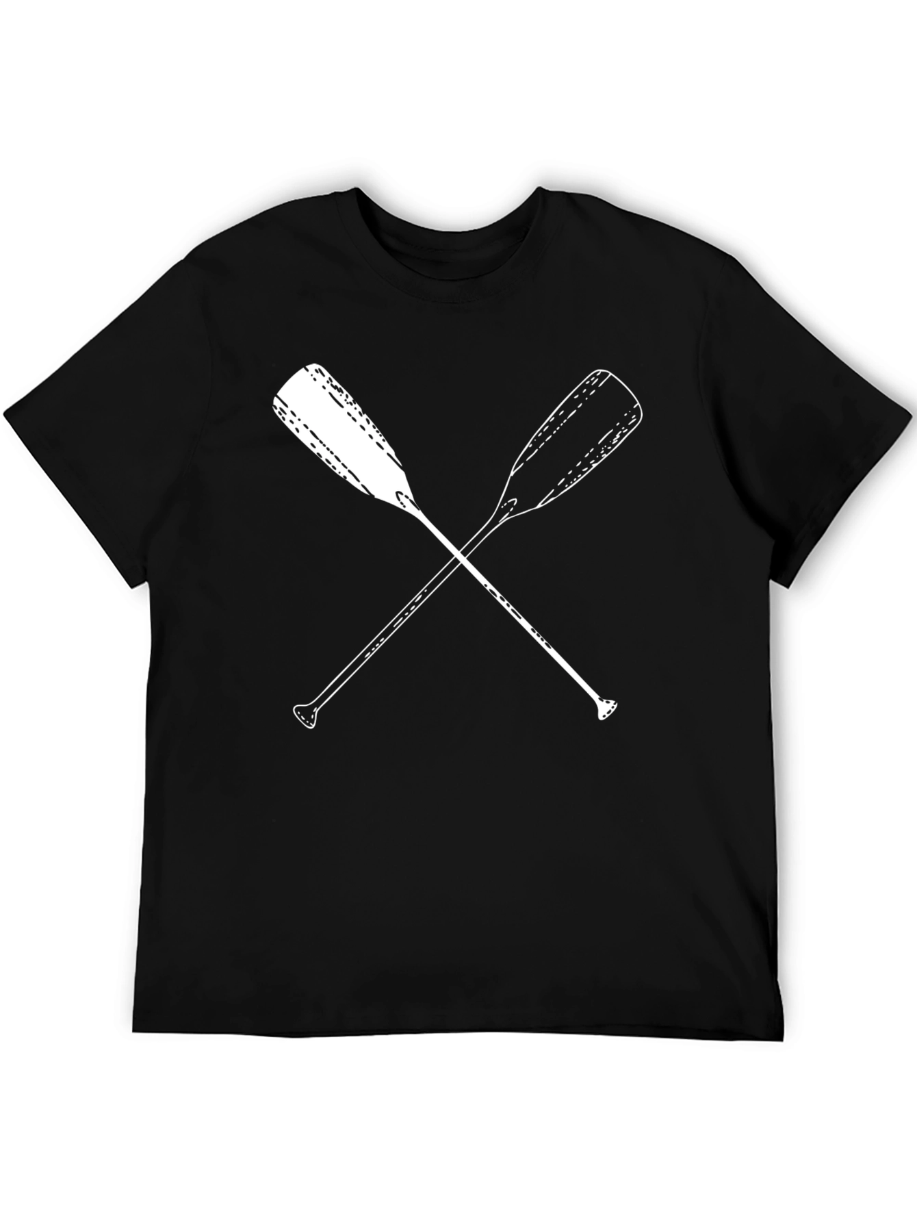 Oars Crossed Graphic T-Shirt - Paddling Tee
