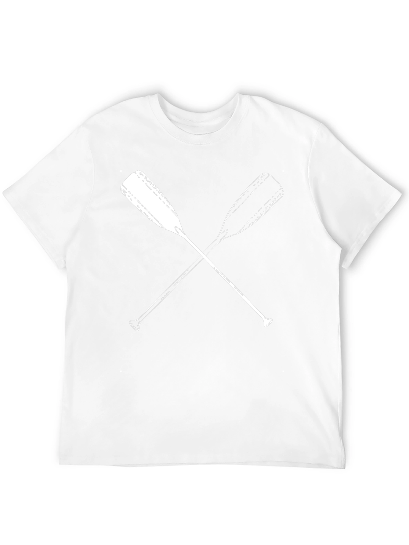 Oars Crossed Graphic T-Shirt - Paddling Tee