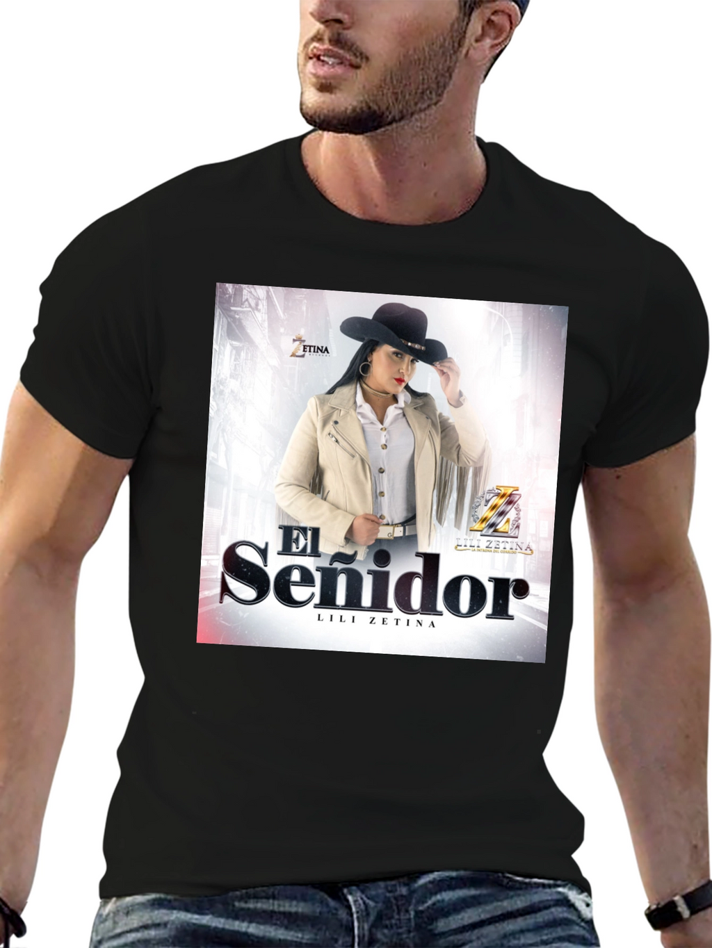 Lili Zetina El Senidor Graphic Tee
