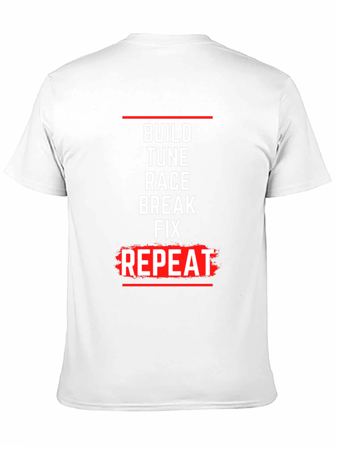 Build Tune Race T-Shirt - Automotive Enthusiast Tee