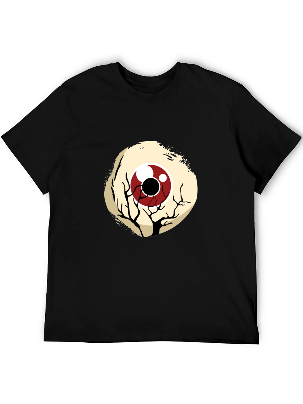 Eyeball Graphic Black T-Shirt