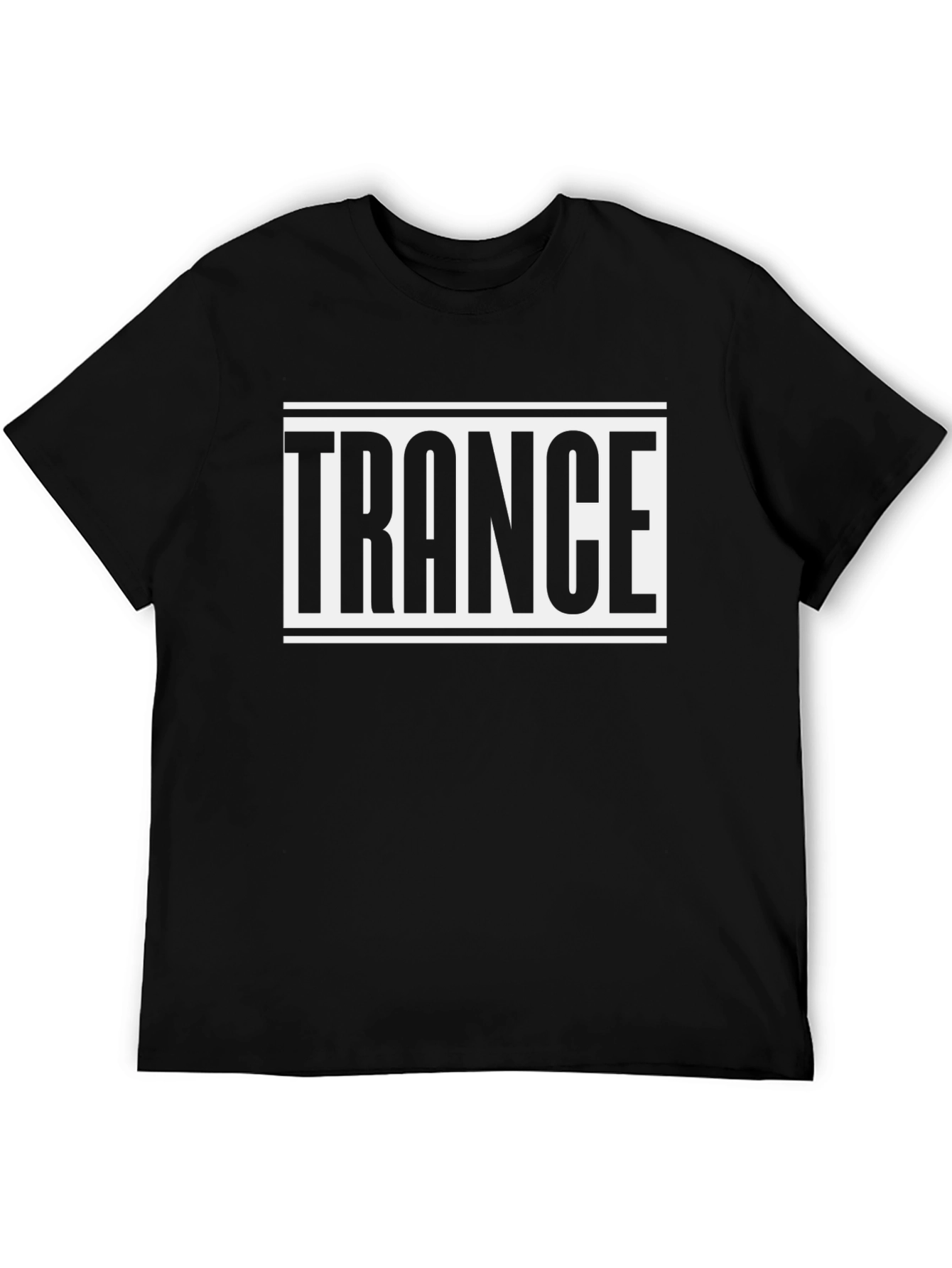 Trance Music T-Shirt - Black Cotton Tee