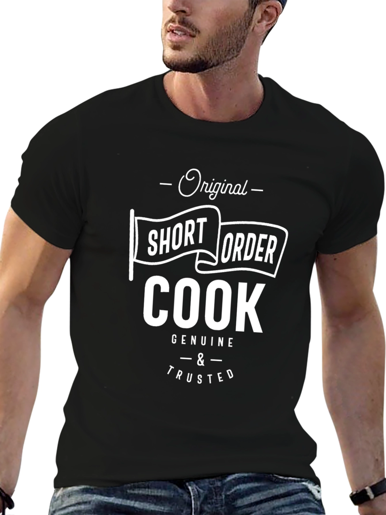 Original Short Order Cook T-Shirt - Genuine & Trusted