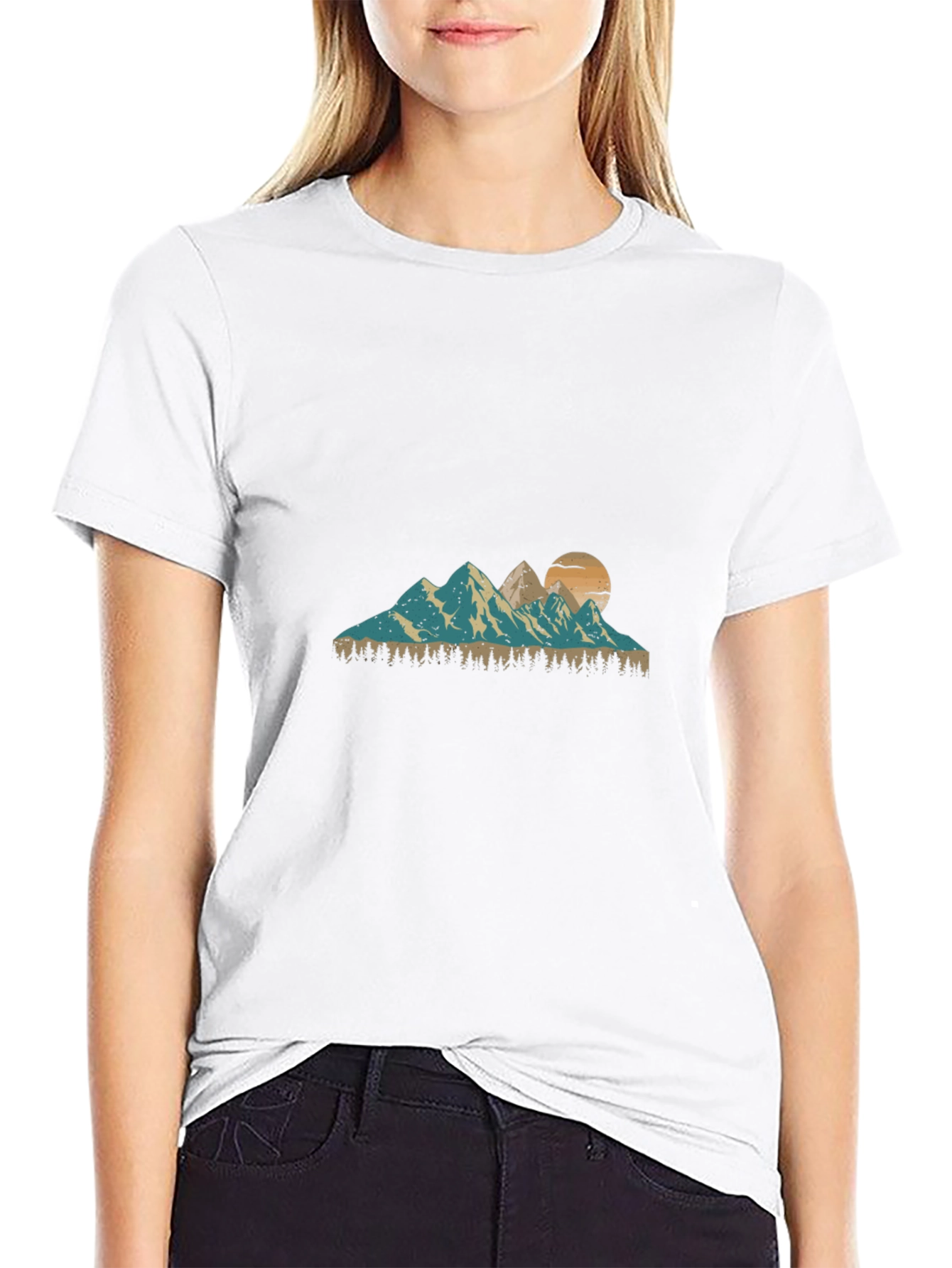 Mountain Graphic Tee - Nature Inspired Design