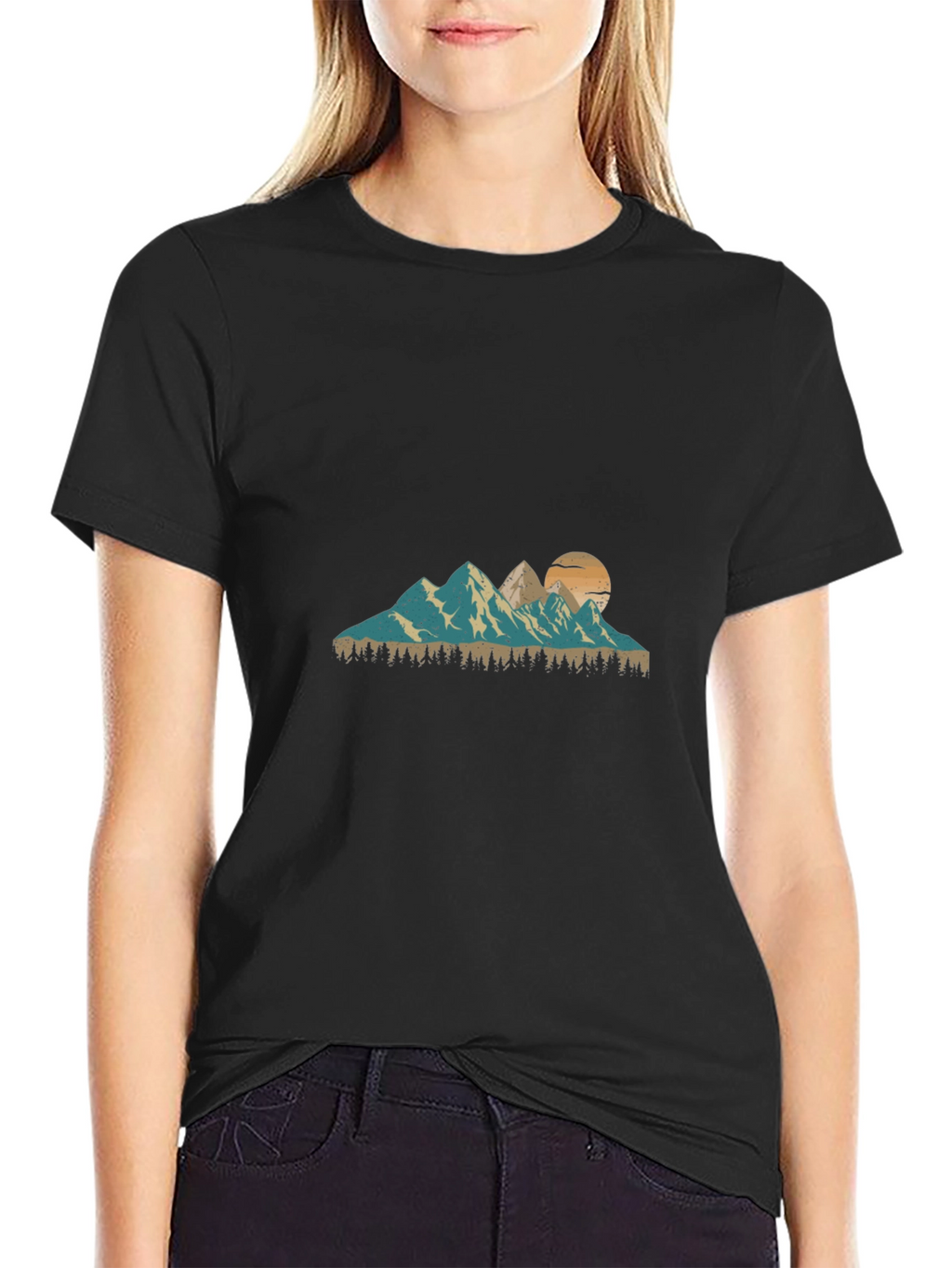 Mountain Graphic Tee - Nature Inspired Design
