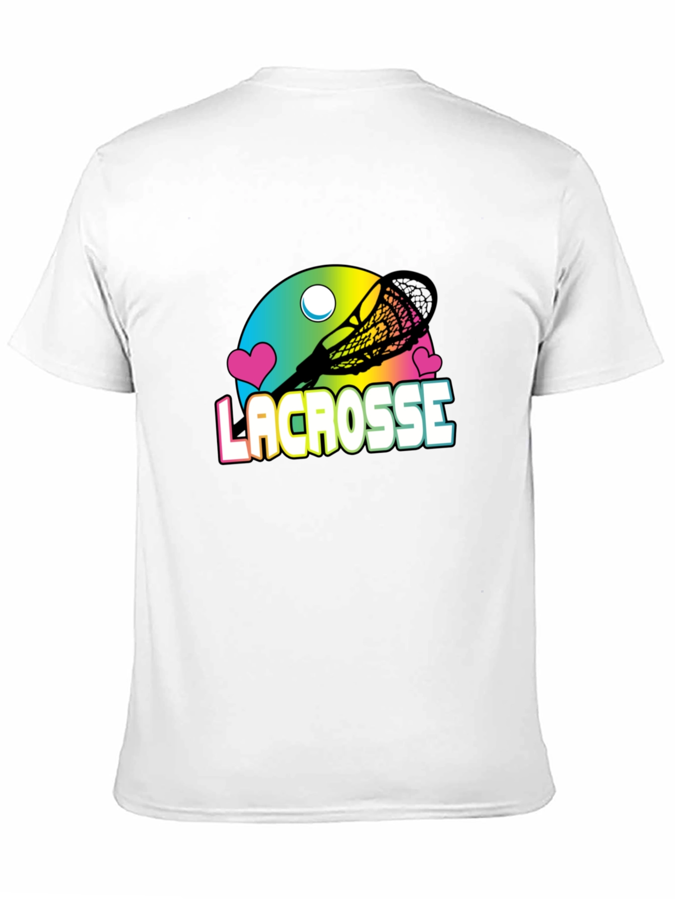 Lacrosse Graphic Black T-Shirt