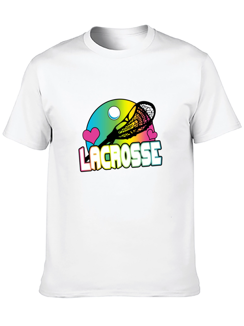 Lacrosse Graphic Black T-Shirt