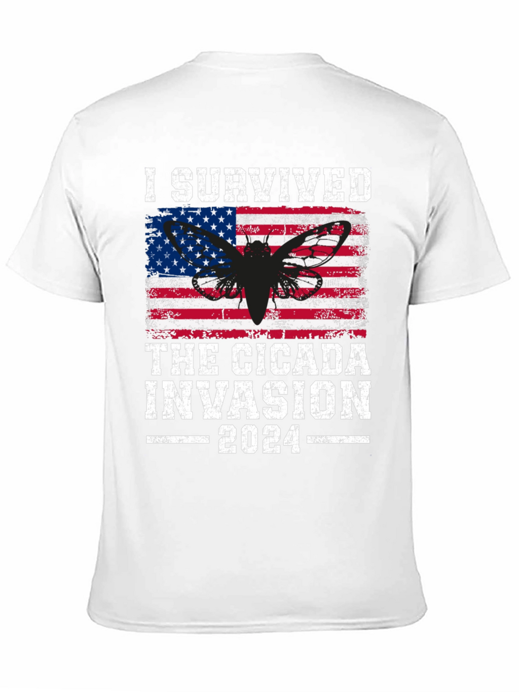 I Survived Cicada Invasion 2024 T-Shirt