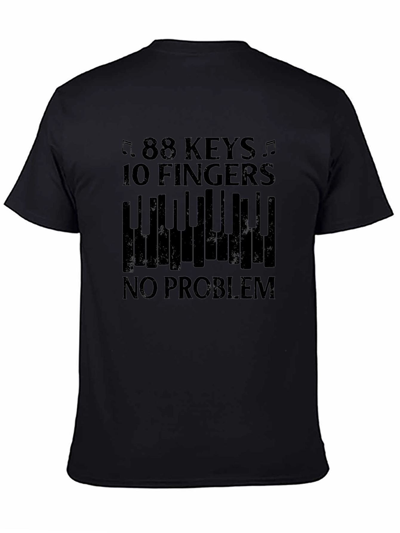 88 Keys 10 Fingers Piano T-Shirt