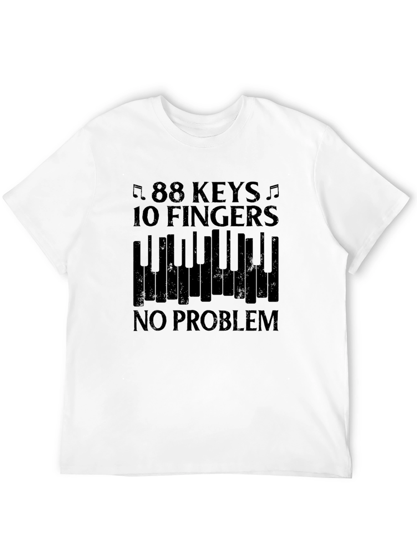 88 Keys 10 Fingers Piano T-Shirt