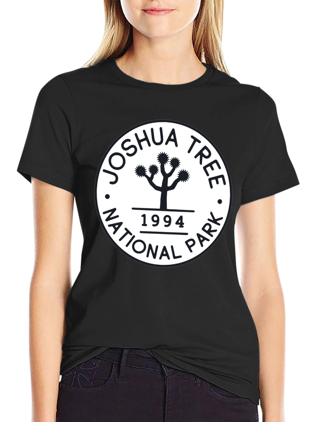 Joshua Tree National Park Black T-Shirt