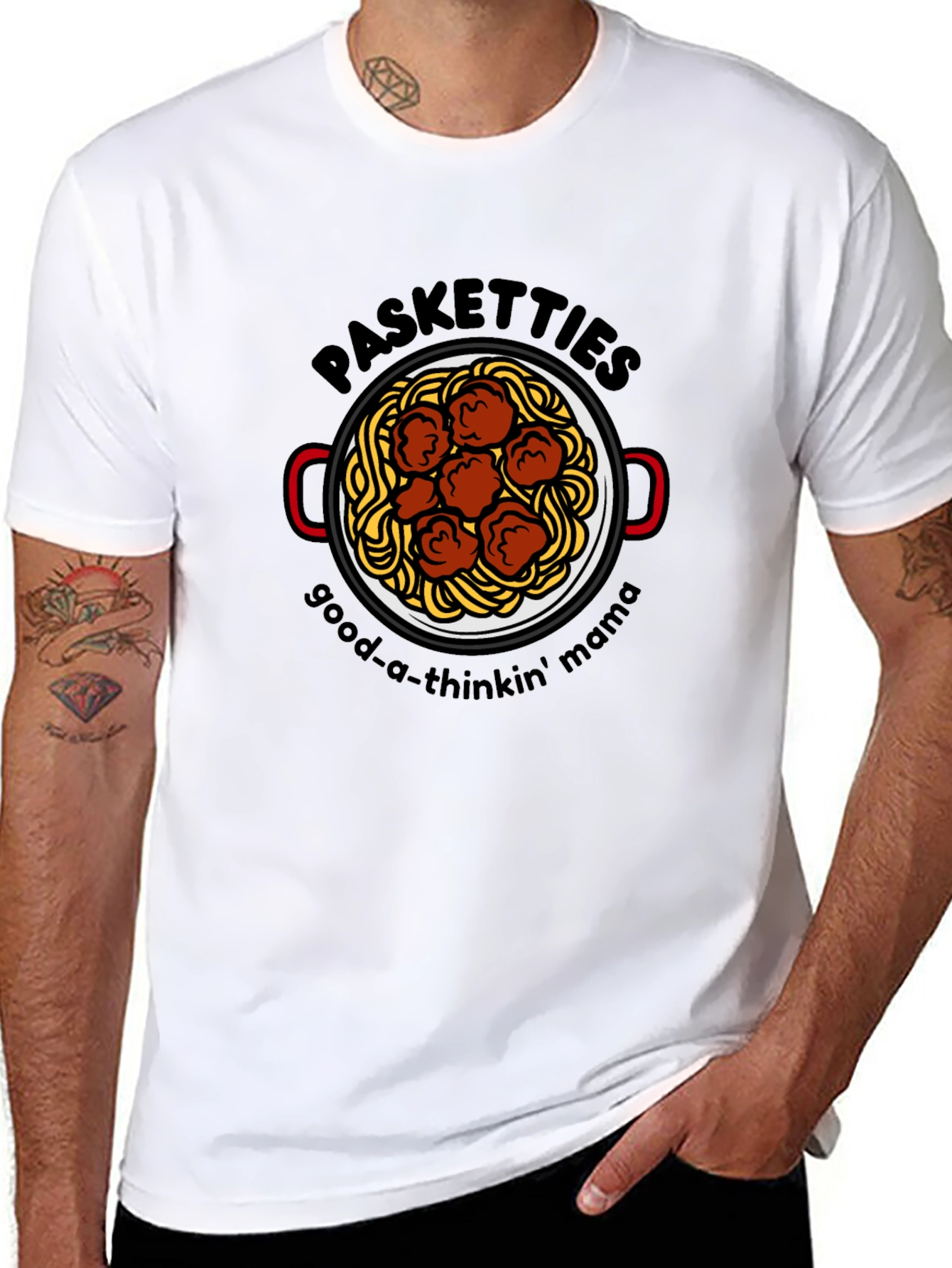 Pasketti T-Shirt - Good-a-Thinkin Mama Tee