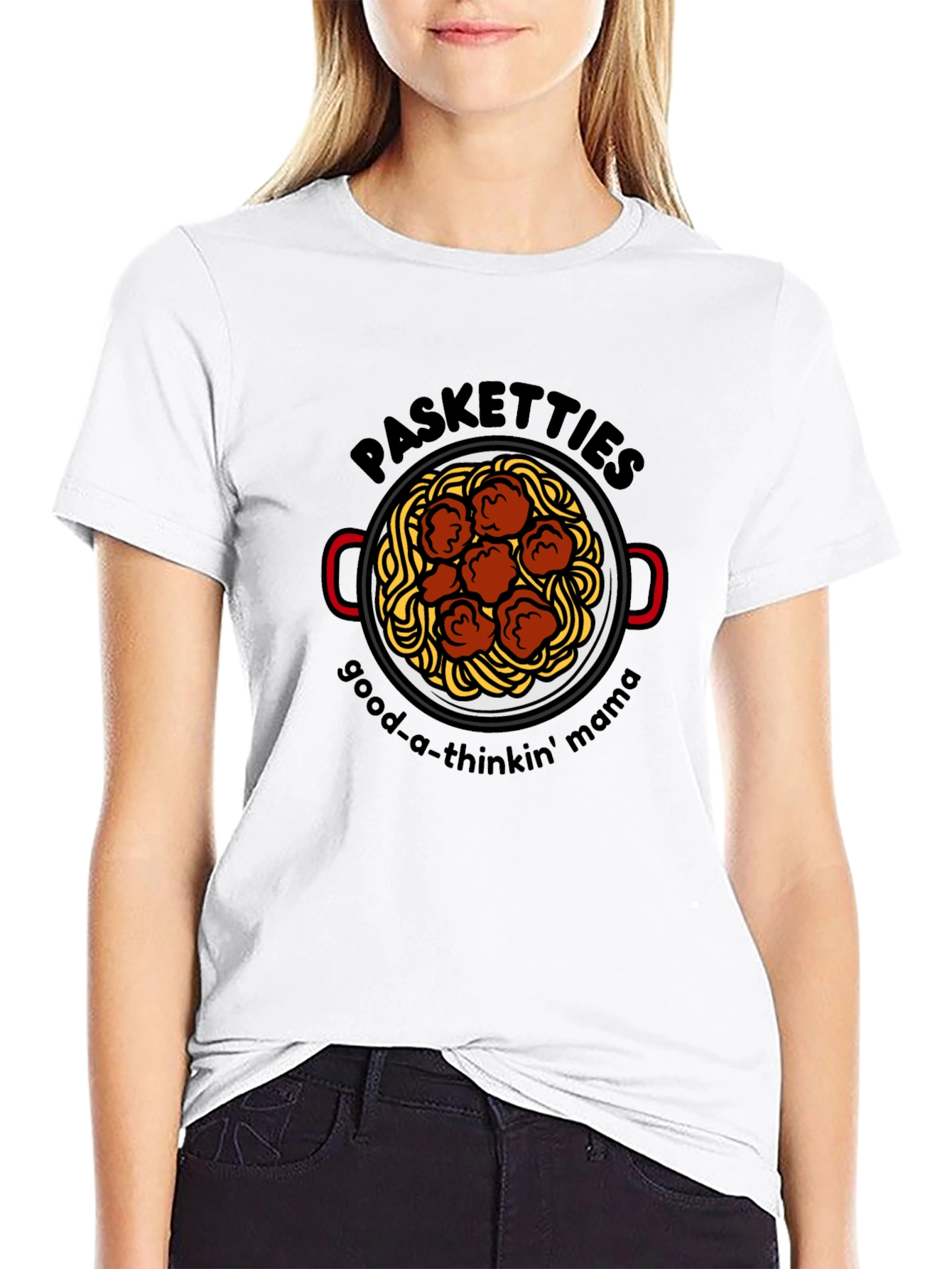Pasketti T-Shirt - Good-a-Thinkin Mama Tee