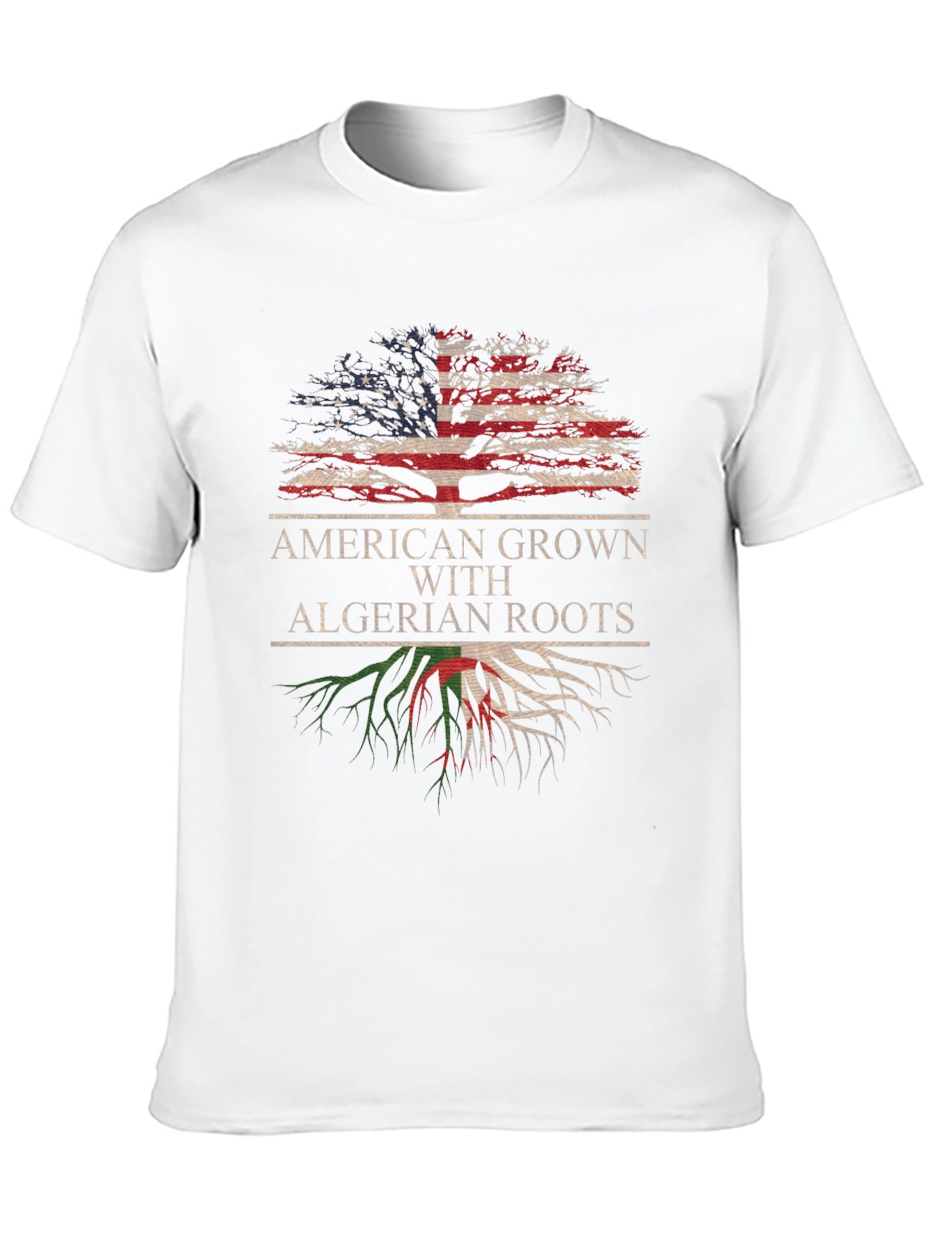 American Grown with Algerian Roots T-Shirt