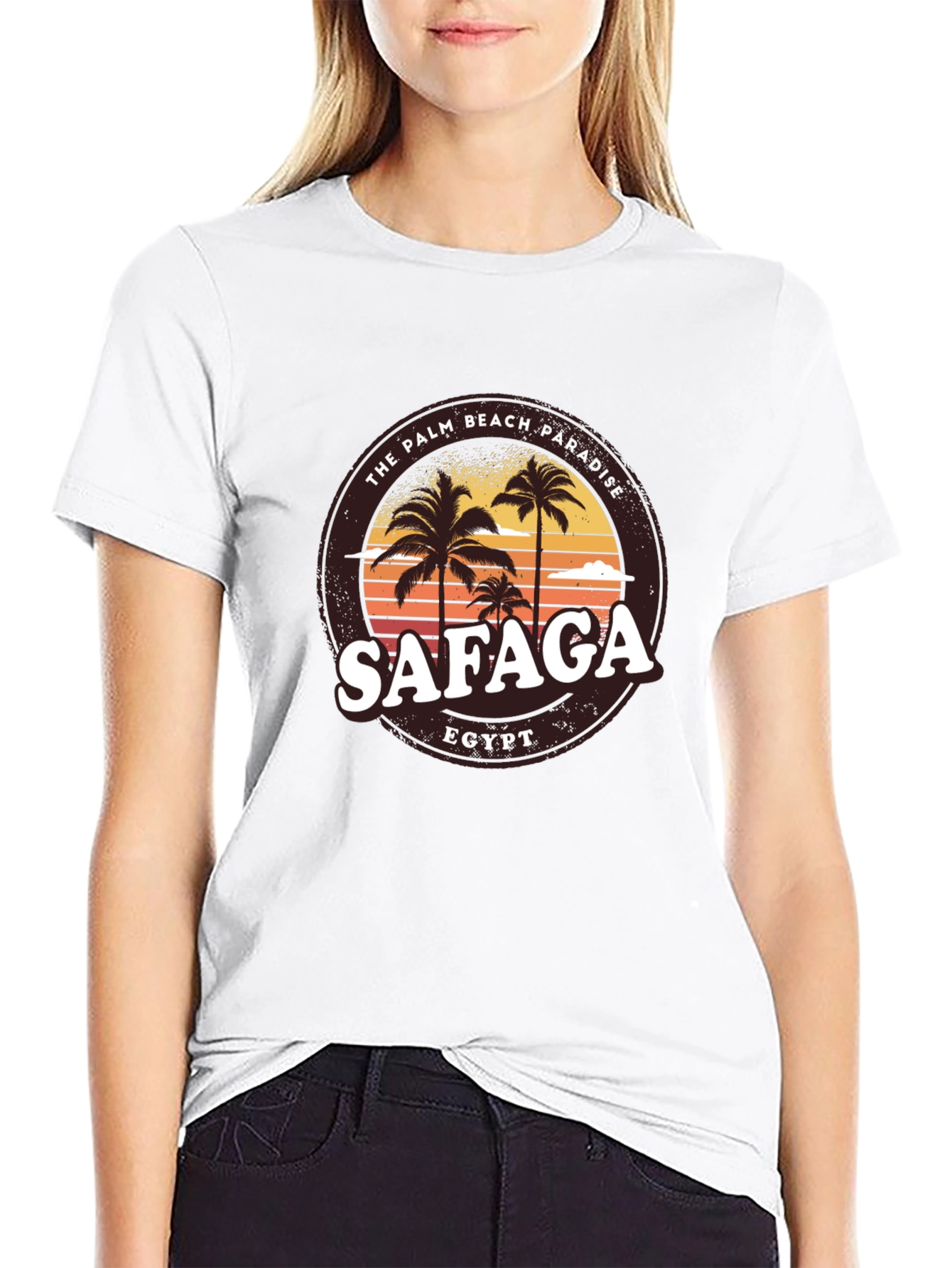 Safaga Egypt Palm Beach Paradise T-Shirt