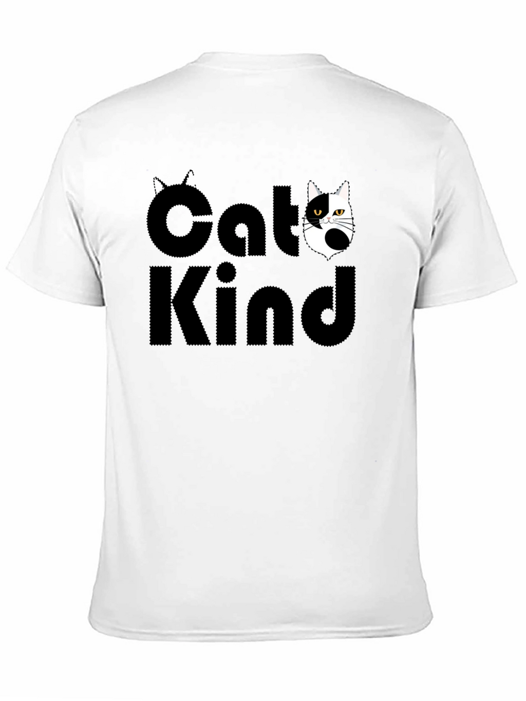 Cat Kind Graphic Tee - Unisex Black T-Shirt