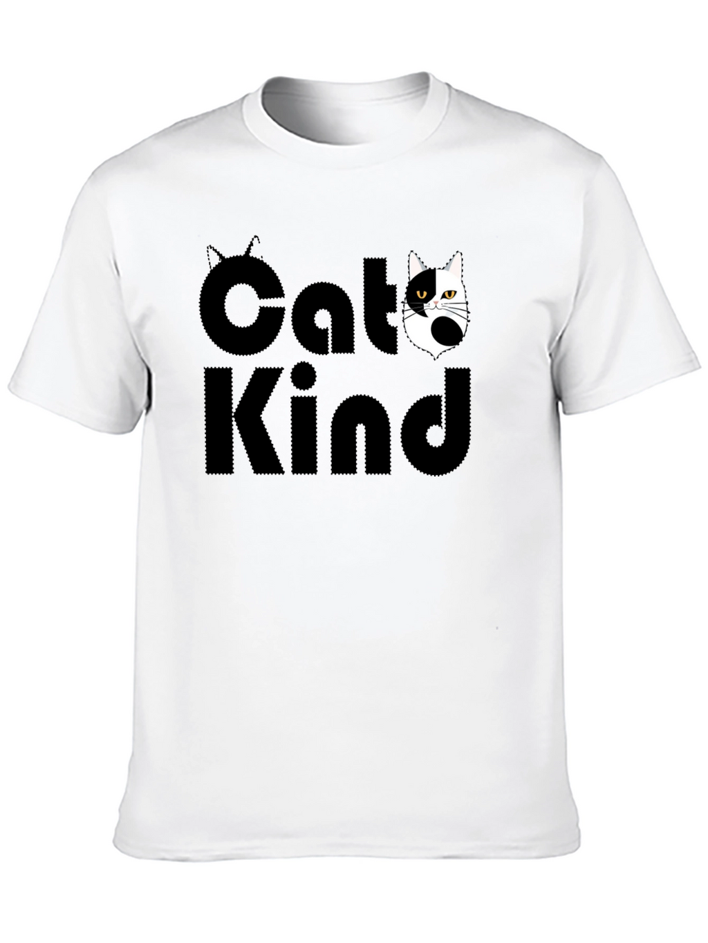 Cat Kind Graphic Tee - Unisex Black T-Shirt